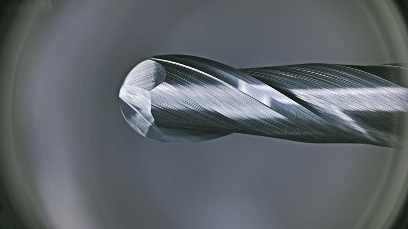 WEXWE Store Tools Extra Long Ball Nose Carbide End Mill, TiAlCN Coating CNC Cutting Tools for Stainless Steel,Hardened Steels, Medium Alloy Steel, 2 Flute,1/4" Shank Lengthen Size (EXL（ .25） 1/4-3", 2pcs) - Image 3